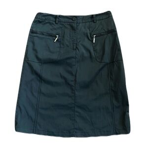 Black Sporty Women's Skirt